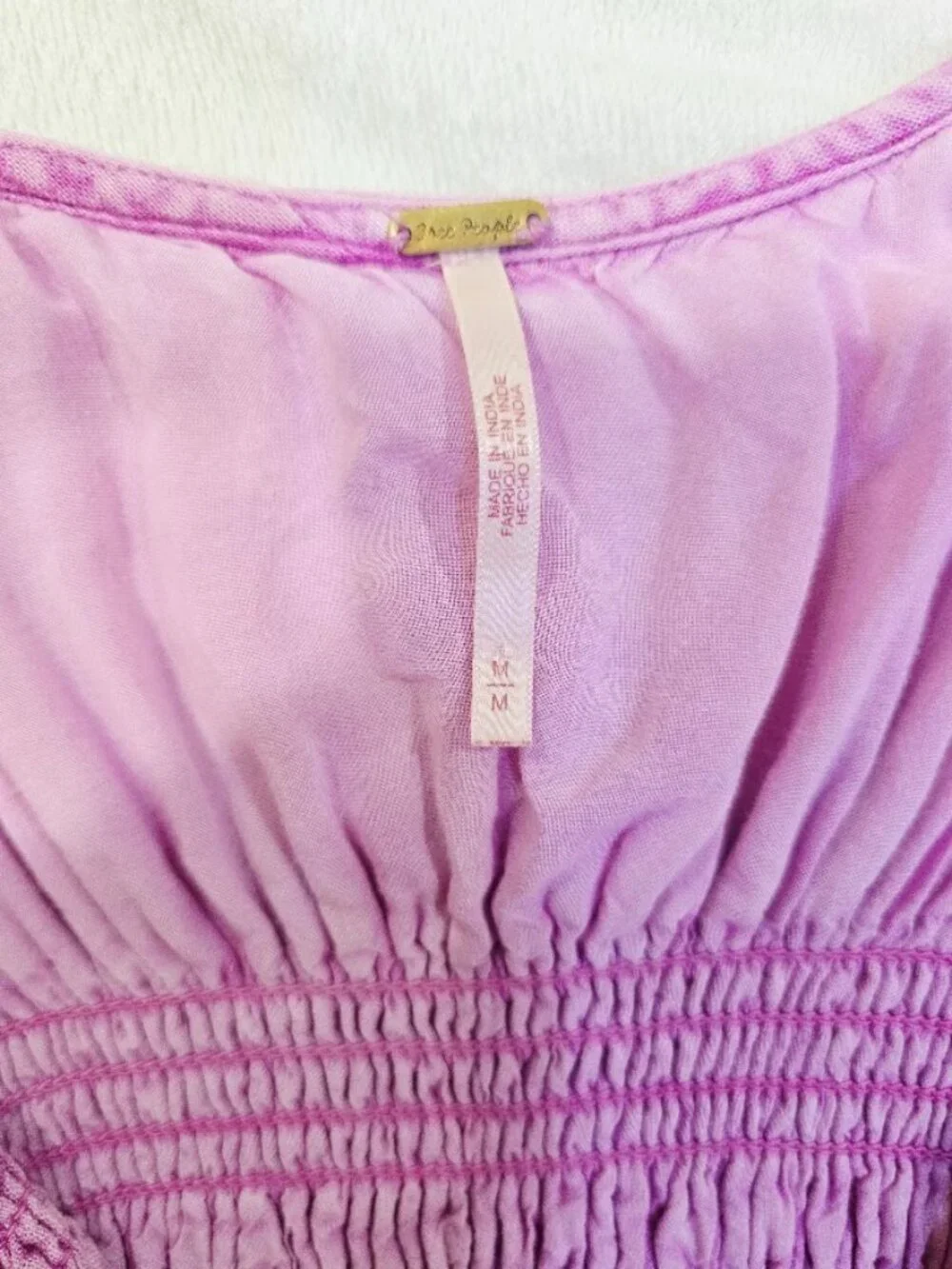 Free People String Of Hearts Maxi Dress In Pink Size M